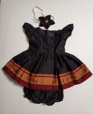 Newborn girl's tunic