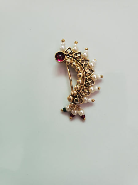 Peshwai Nath (Clip on Nose pin)