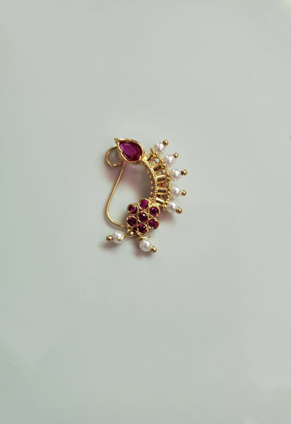 Peshwai Nath (Clip on Nose pin)