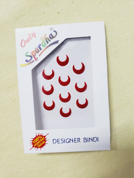 Chandrakor  Bindi (Crescent shaped sticker kumkum)
