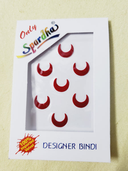 Chandrakor  Bindi (Crescent shaped sticker kumkum)