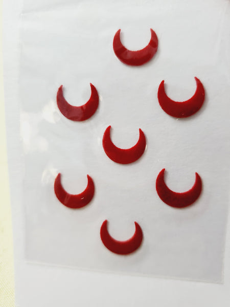 Chandrakor  Bindi (Crescent shaped sticker kumkum)